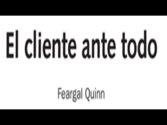 resumen el cliente ante todo