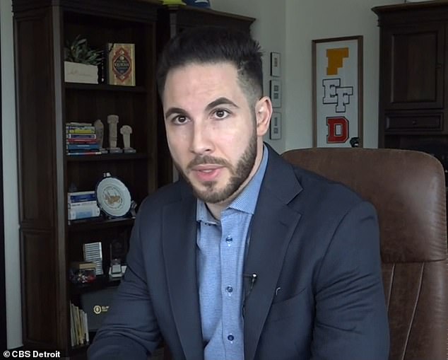 El alcalde Abdullah Hammoud, en una entrevista con la filial de CBS, los comentarios de Stalinsky 