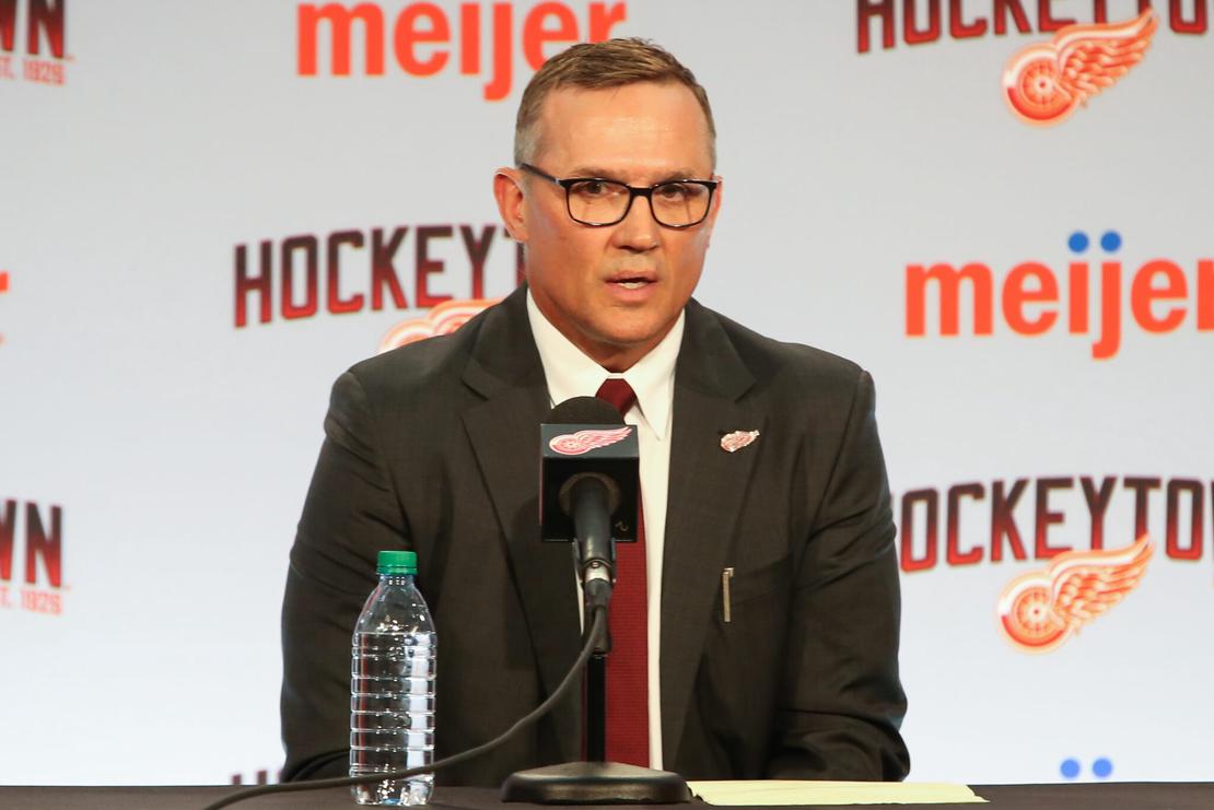 Steve Yzerman, director general, Detroit Red Wings