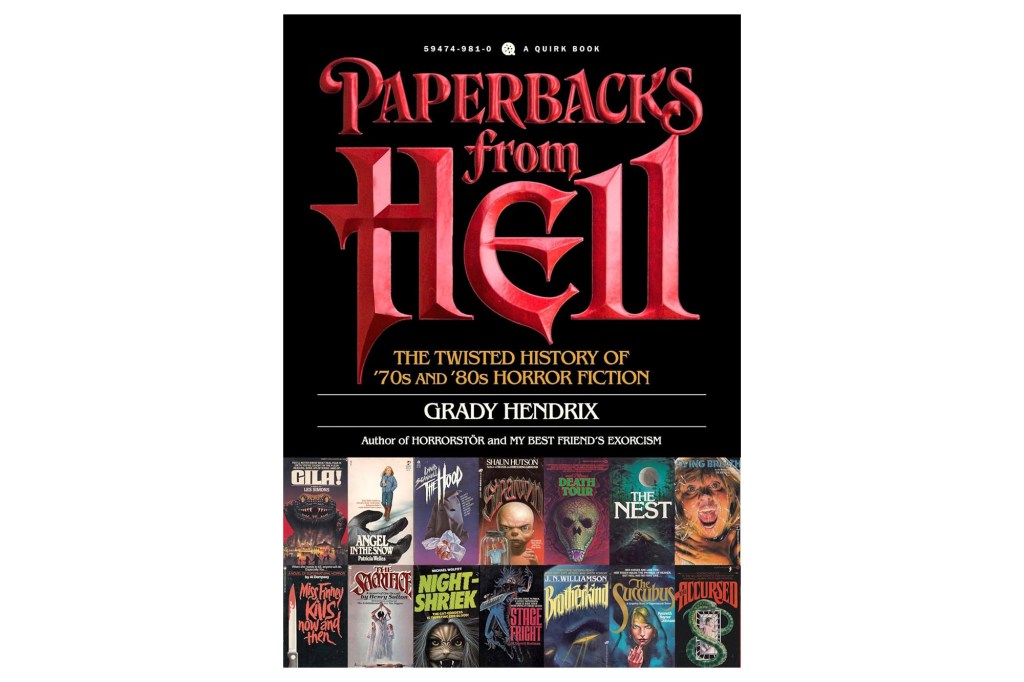 la portada de un libro "Papel del infierno: años 70.