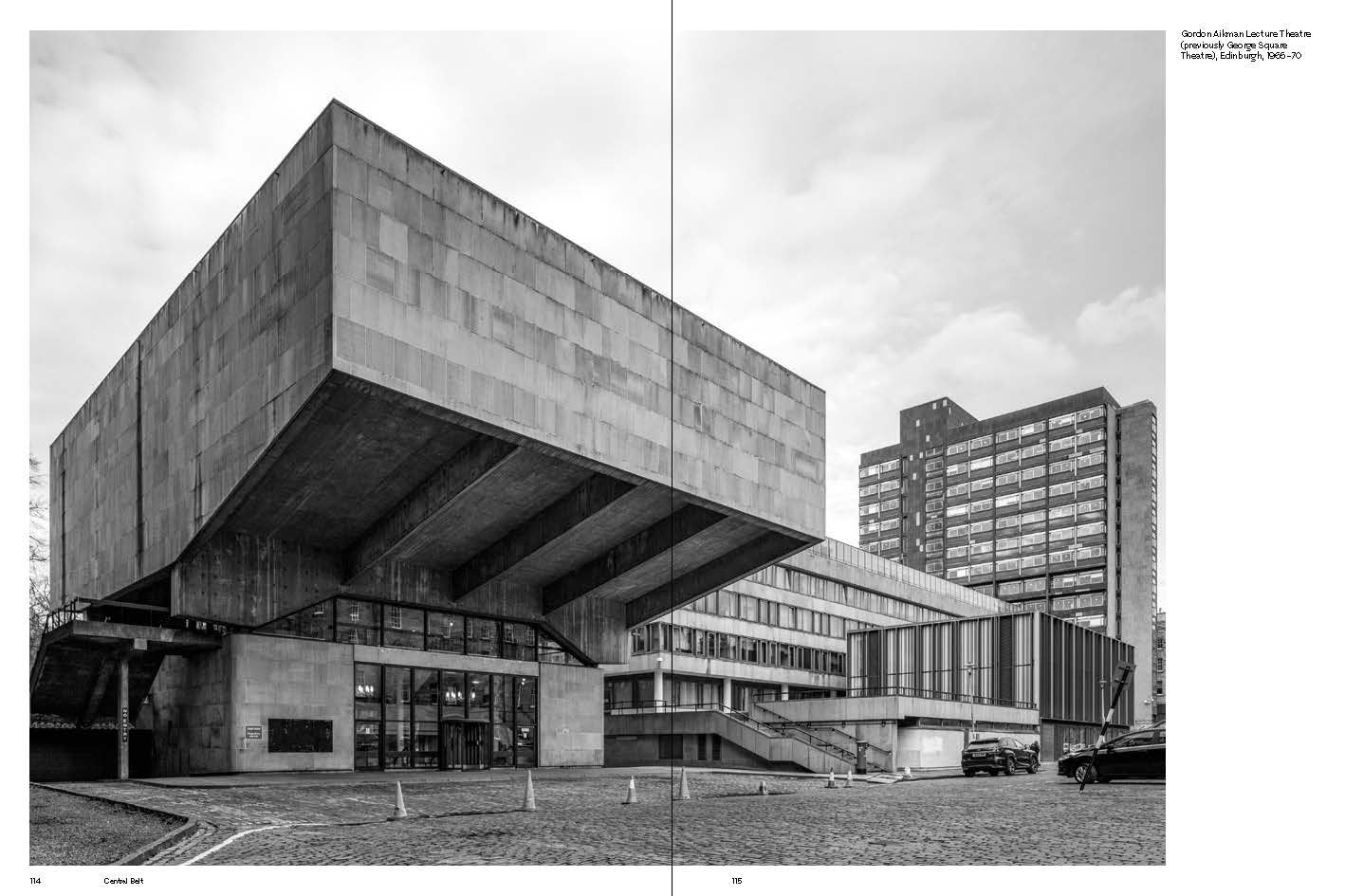 Lectura de conferencia Gordon Aikman (ex George George Square), 1965 & AMPAR, AMPAL, AMPAL, AMP; AMPERIO; Ampal; Socios (RMJM)