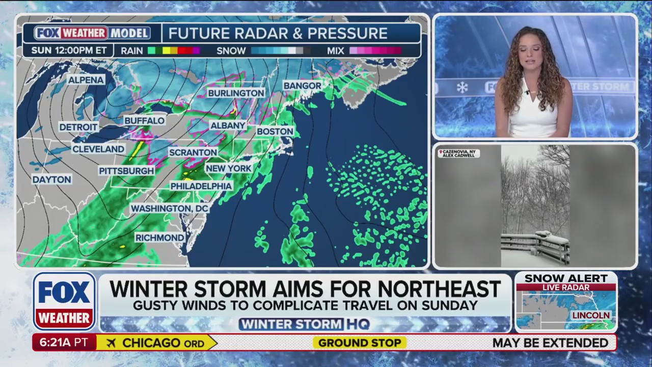 Nueva York muestra una trayectoria de tormenta más clara para la nieve la próxima semana | Buen tiempo