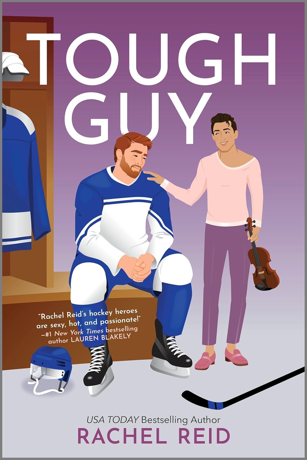 Portada del libro ilustrado 'Tough Guy'; Por Raquel Reid.