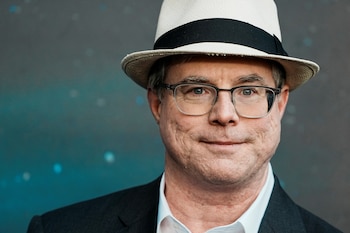 Andy Weir en el lanzamiento