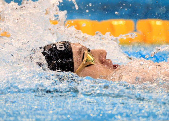 2023 Campeonato Abierto de Natación Irlandés, Centro Nacional de Acuáticos, Blanchardstown, Dublín 2/4//2023 final de espalda LC para hombres de 13 y 200 m NCL BlueFin crédito obligatorio ©INPHO/Dan Sheridan